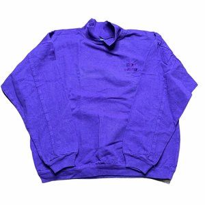 Vintage HBO Cinemax Collared Sweatshirt Size 2XL